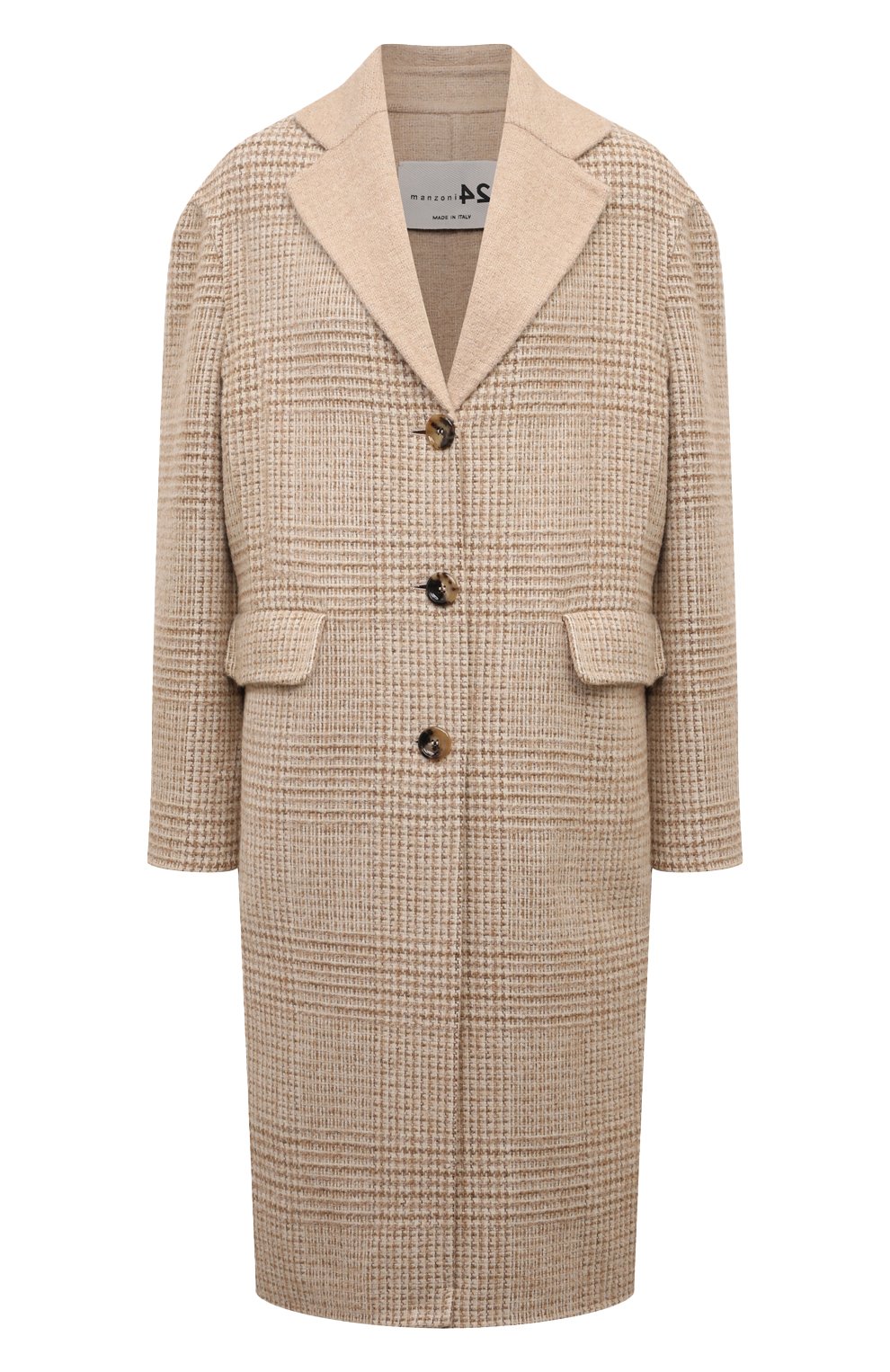 Шерстяное пальто MANZONI24, арт. 24M1329-PDG/, фото 1