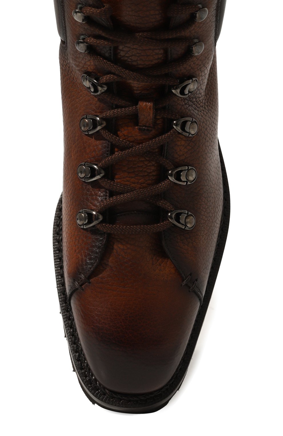 Кожаные ботинки W.GIBBS коричневого цвета по цене 59950 руб., арт. 6358001/PIPER, фото 6 Кожаные ботинки W.GIBBS, арт. 6358001/PIPER, фото 6
