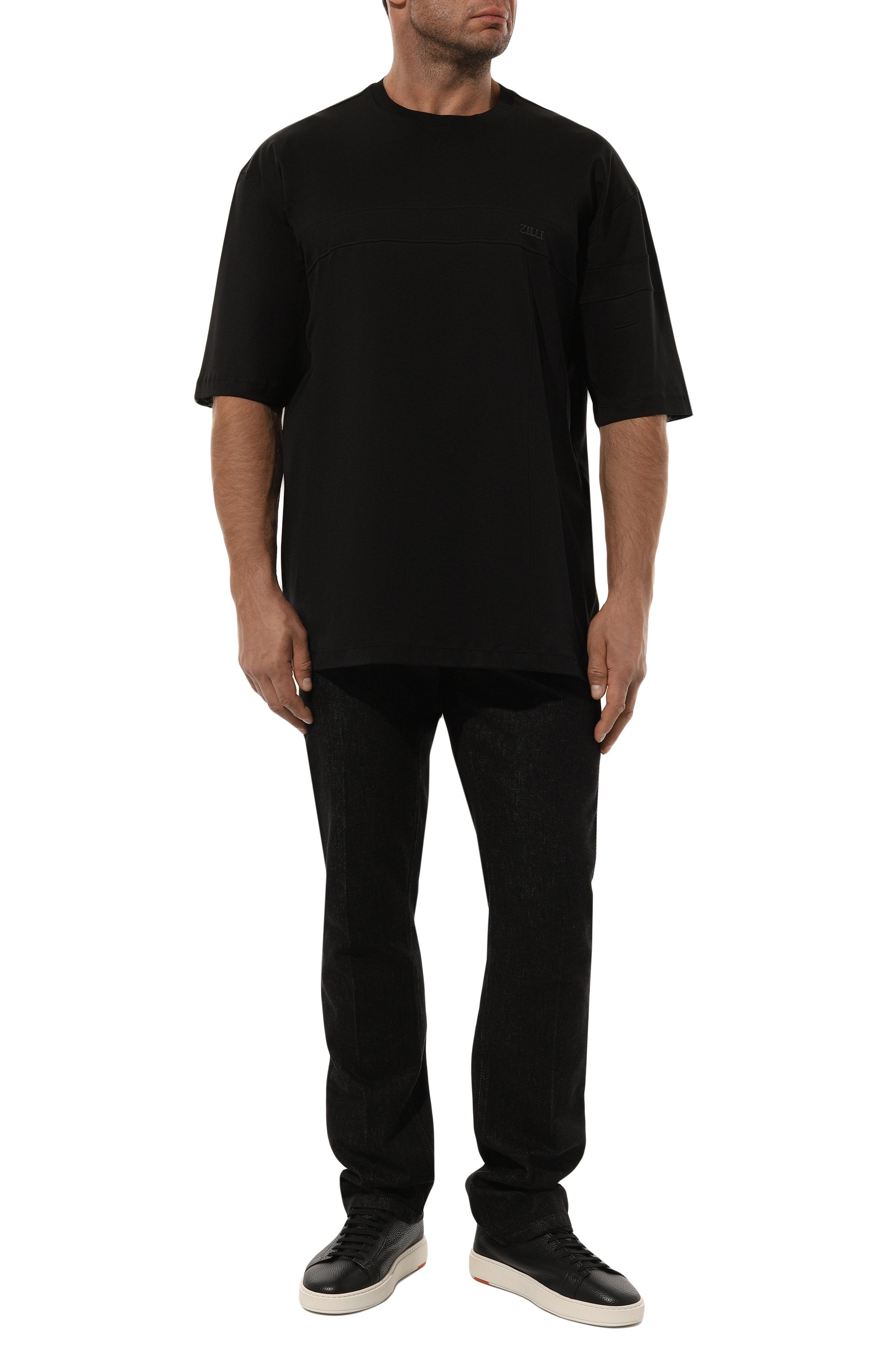 Хлопковая футболка ZILLI, арт. TSR001M0110VZI0P0/68, фото 2