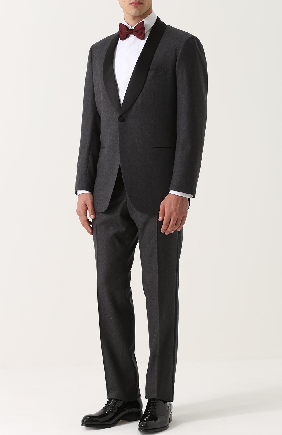 Классические оксфорды из лаковой кожи BRIONI, арт. QEDQ/04728, фото 2