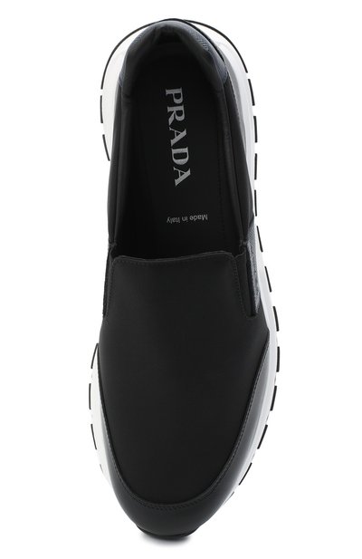 Комбинированные кроссовки PRADA, арт. 4D3516-3L1K-F0G52-G000, фото 5