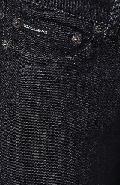 Джинсы DOLCE & GABBANA темно-синего цвета по цене 49800 руб., арт. FTAH7D/G8BH0, фото 5 Джинсы DOLCE & GABBANA, арт. FTAH7D/G8BH0, фото 5