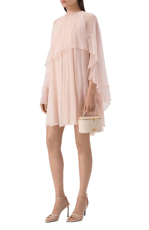 Кожаные босоножки Braid Sergio Rossi B14691/MFL431 Кремовый  B14691/MFL431 Фото 3