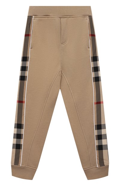 Хлопковые джоггеры BURBERRY, арт. 8054036, фото 1