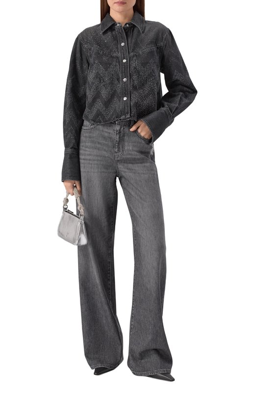 Джинсовая куртка BOSS Orange 50548445 Чёрный  50548445 Фото 2