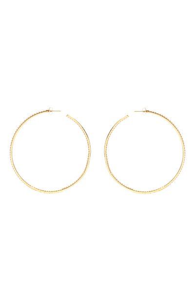 Серьги CRYSTAL HAZE, арт. FR0M THE BL0CK H00PS LARGE, фото 1