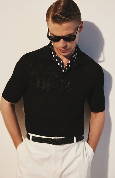 Кожаный ремень CORNELIANI, арт. 92V310-3820801, фото 5