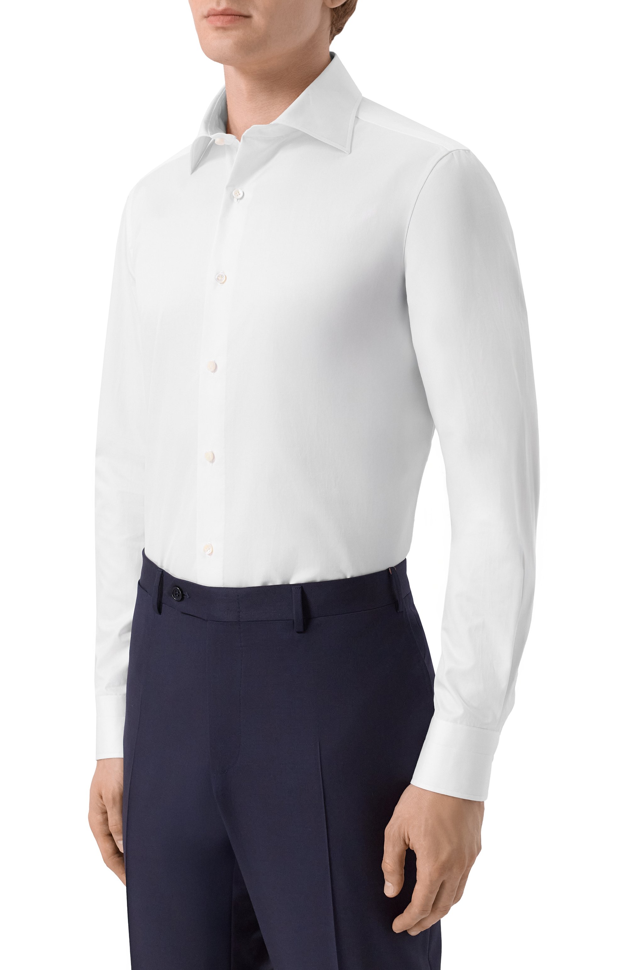 Хлопковая сорочка LUIGI BORRELLI, арт. PS30051/ACHILLE/ST/EV1/PC, фото 3