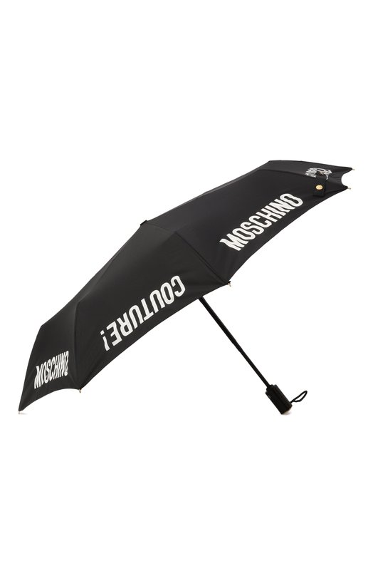 Складной зонт Moschino 8983 0PENCL0SE Чёрный  8983 0PENCL0SE Фото 2