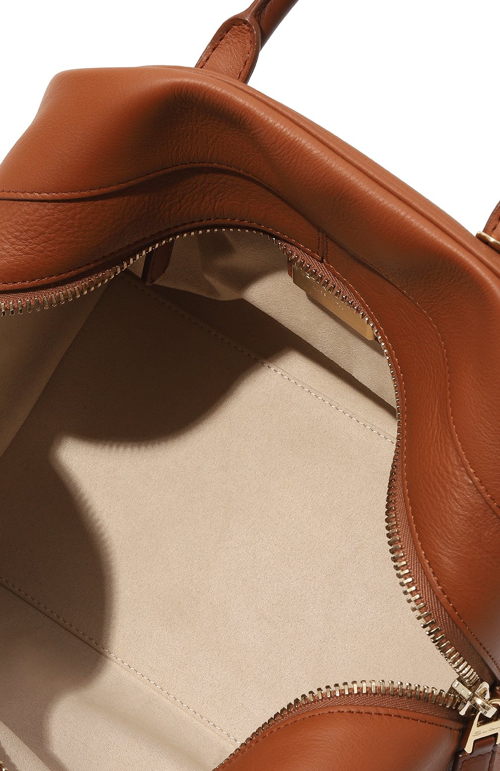 Сумка SANTONI коричневого цвета по цене 119500 руб., арт. DFBBA2418DB-HST4N01, фото 5 Сумка SANTONI, арт. DFBBA2418DB-HST4N01, фото 5