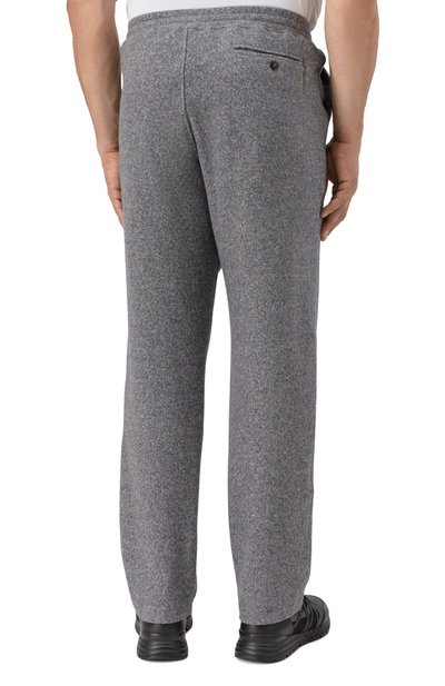 Брюки из хлопка и шерсти CAPOBIANCO серого цвета по цене 61400 руб., арт. 19M704.FS00./58, фото 4 Брюки из хлопка и шерсти CAPOBIANCO, арт. 19M704.FS00./58, фото 4