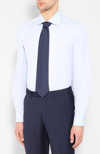 Хлопковая сорочка KITON, арт. UCIH0660502, фото 4