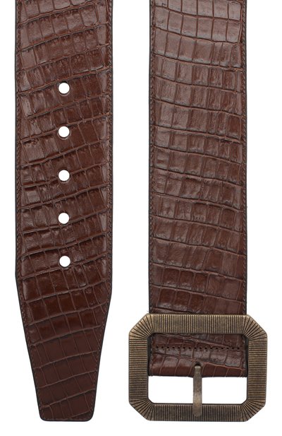 Кожаный ремень SAINT LAURENT, арт. 634578/1ZS0B, фото 2