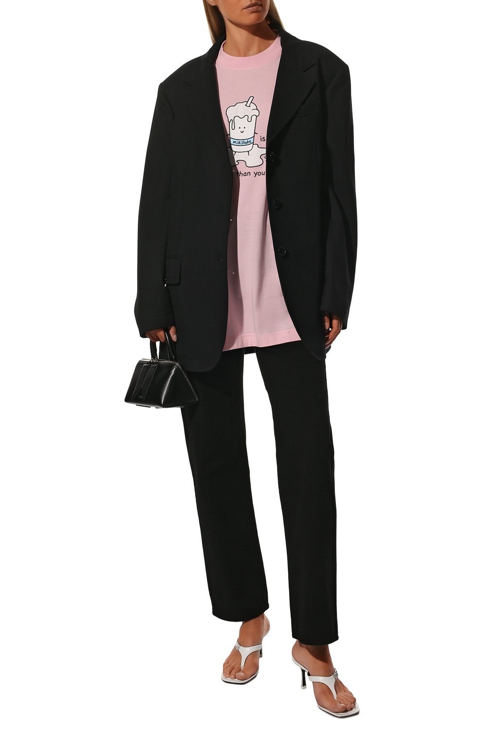 Хлопковая футболка VETEMENTS, арт. UA53TR280P 1611/W, фото 2