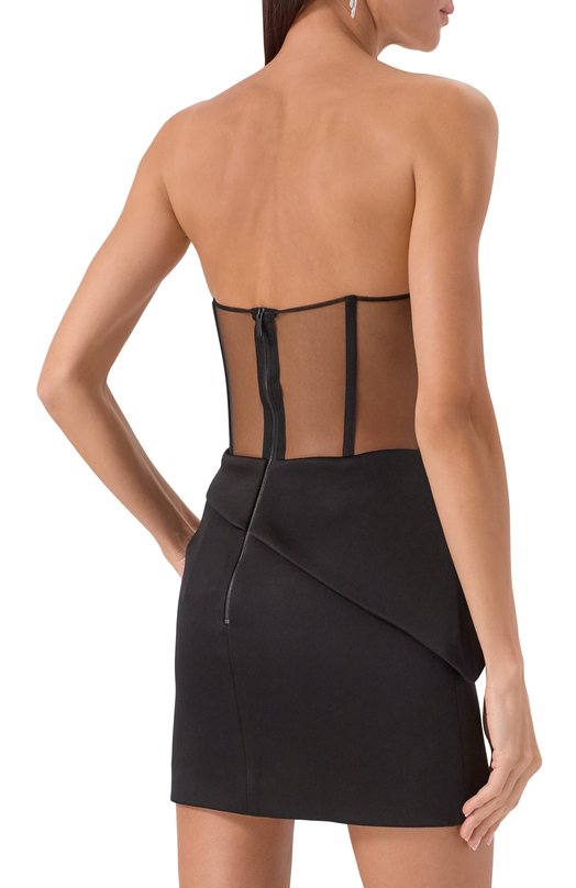 Платье David Koma PF25DK60D Чёрный  PF25DK60D Фото 4