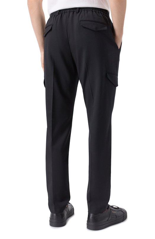 Шерстяные брюки Berwich SUB25/FA1251X Чёрный  SUB25/FA1251X Фото 4