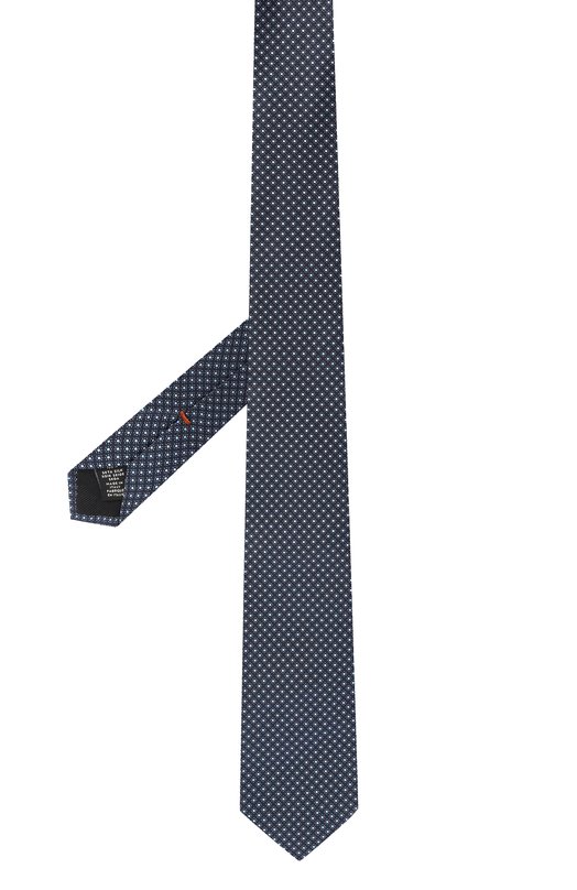 Шелковый галстук Zegna 1P8/Z9D05TA9 Синий  1P8/Z9D05TA9 Фото 3