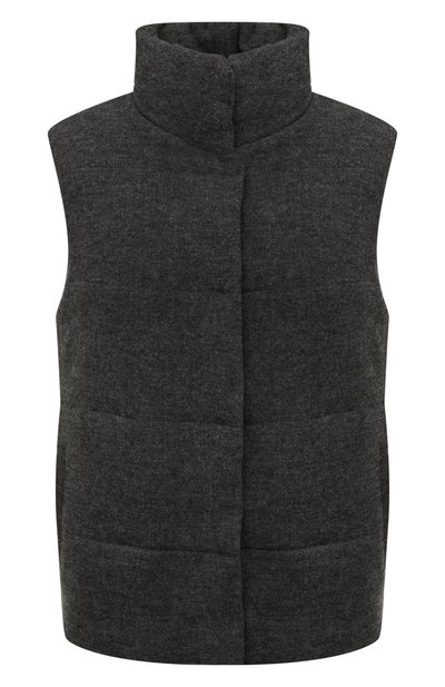 Женский жилет из шерсти и кашемира SEVEN LAB, арт. VW01 charcoal