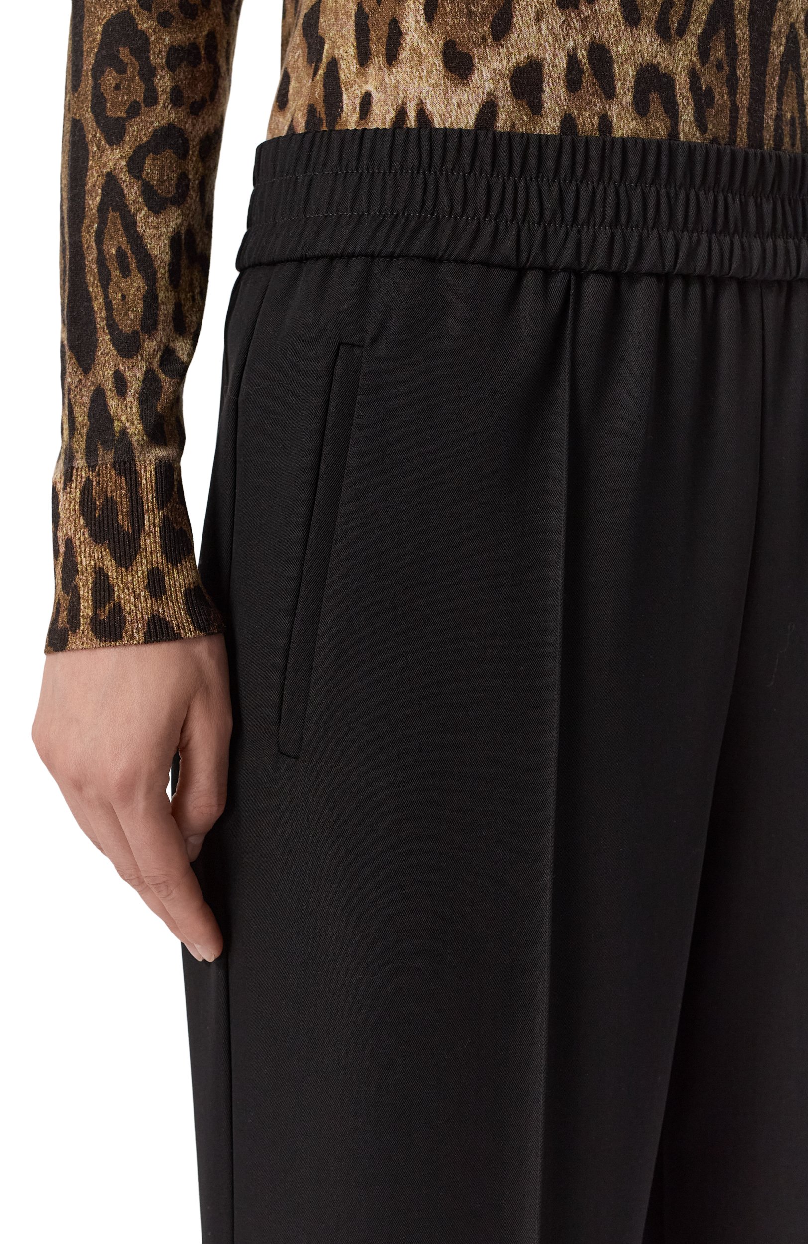 Шерстяные брюки DOLCE & GABBANA, арт. FTC6ZT/FU20W, фото 5