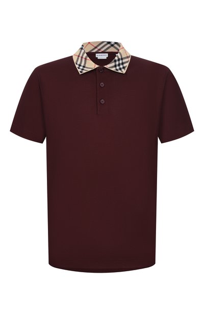 Мужское хлопковое поло BURBERRY, арт. 8127677