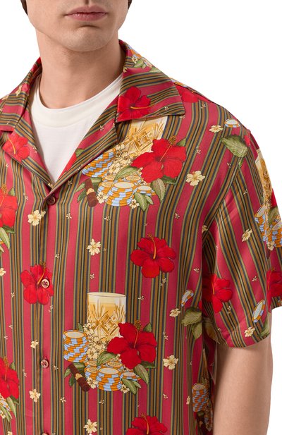 Рубашка из вискозы DROLE DE MONSIEUR, арт. K-SH230-VI031-PK, фото 5