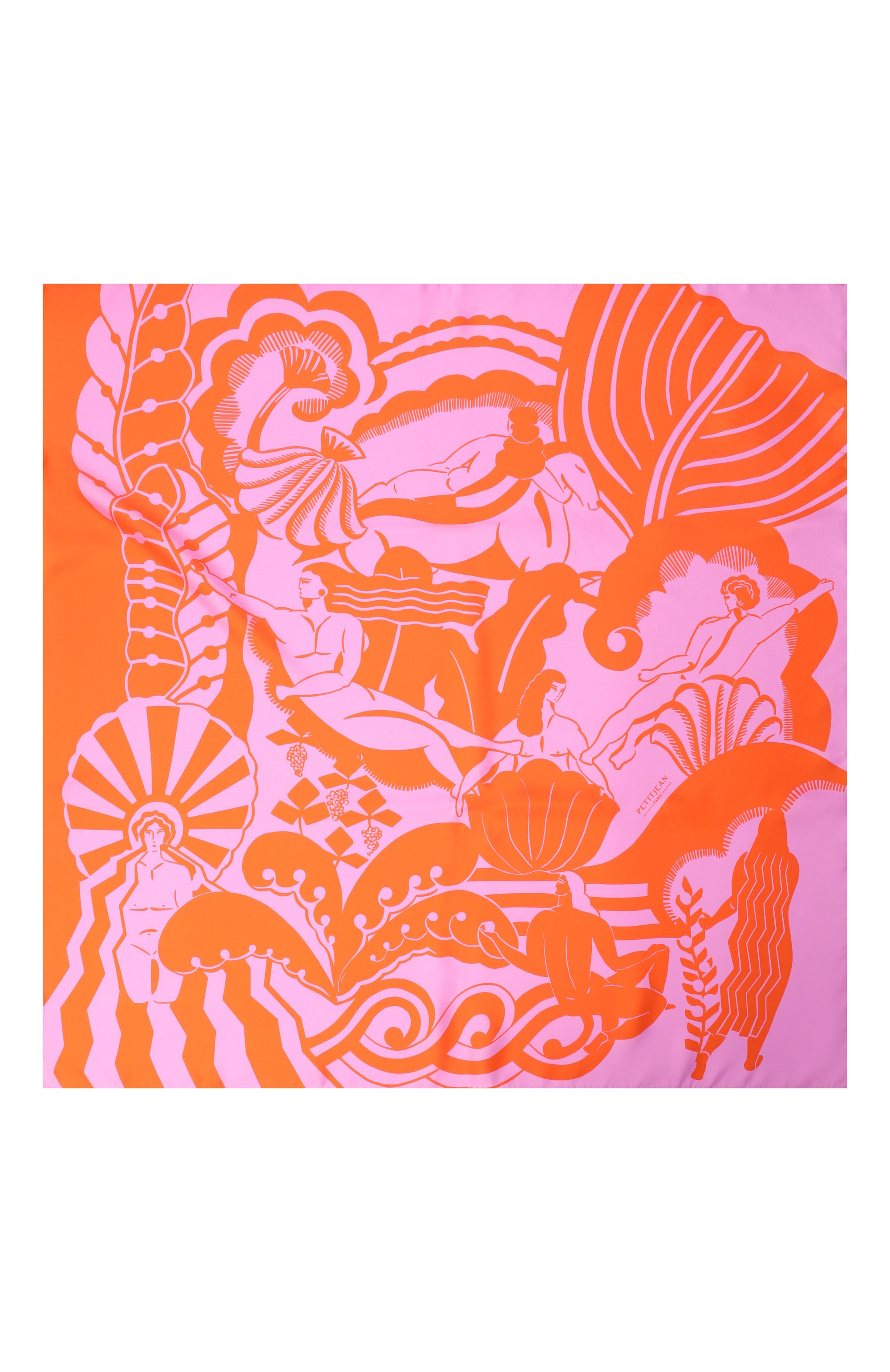 Шелковый платок massalia PETITJEAN PARIS, арт. 21C22, фото 4