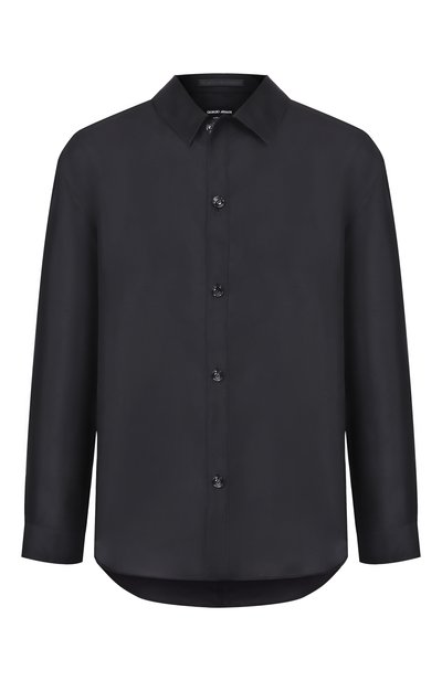 Мужская шелко вая рубашка GIORGIO ARMANI, арт. GM003421/TE21016