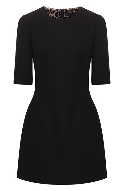 Женское приталенное мини-платье из шерсти DOLCE & GABBANA, арт. I6865Z/FUBEM