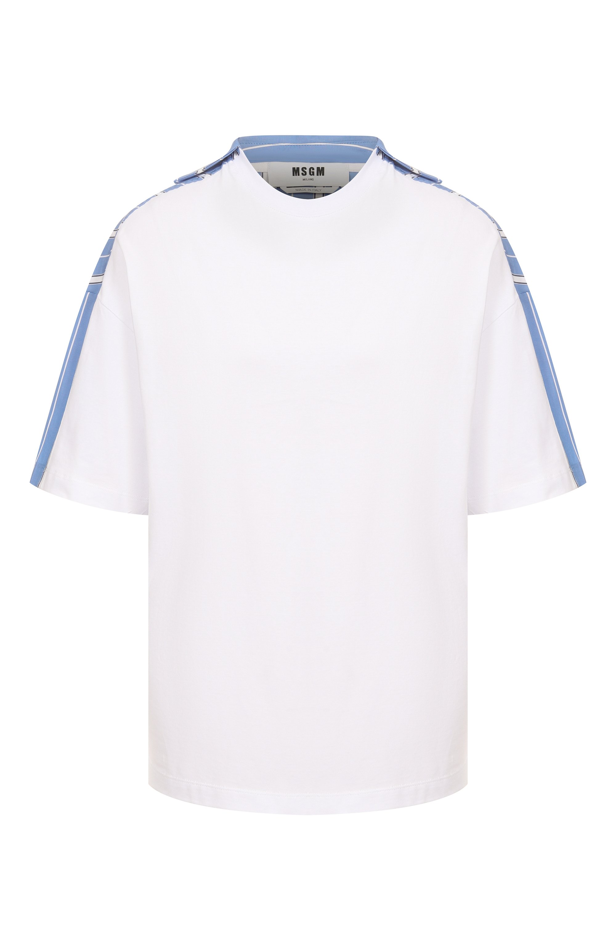 Хлопковая футболка MSGM, арт. 3841MDM125/257002, фото 1