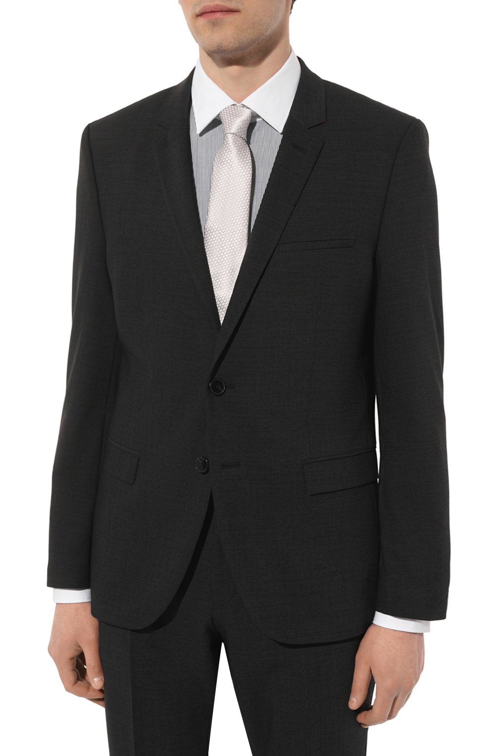 Костюм HUGO темно-серого цвета по цене 59200 руб., арт. 50495716, фото 2 Костюм HUGO, арт. 50495716, фото 2