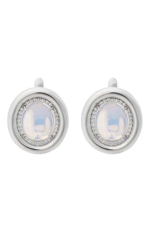 Серьги с опалами и топазами Moonka OPL-925SL-EA00-OPL Серебряный OPL-925SL-EA00-OPL