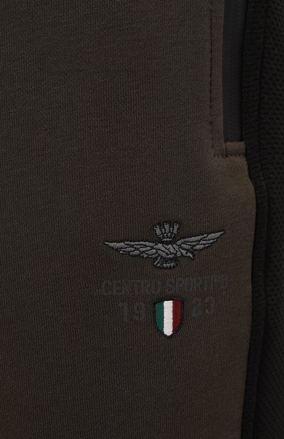 Хлопковые джоггеры AERONAUTICA MILITARE, арт. PF949F565, фото 5