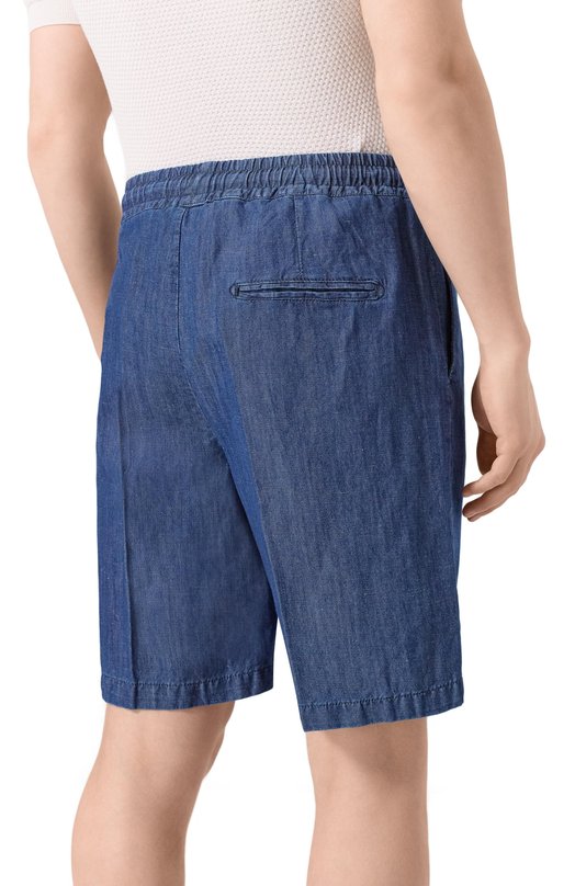 Джинсовые шорты InLinum PAJAMA C0RT0/WESTERN Синий  PAJAMA C0RT0/WESTERN Фото 4