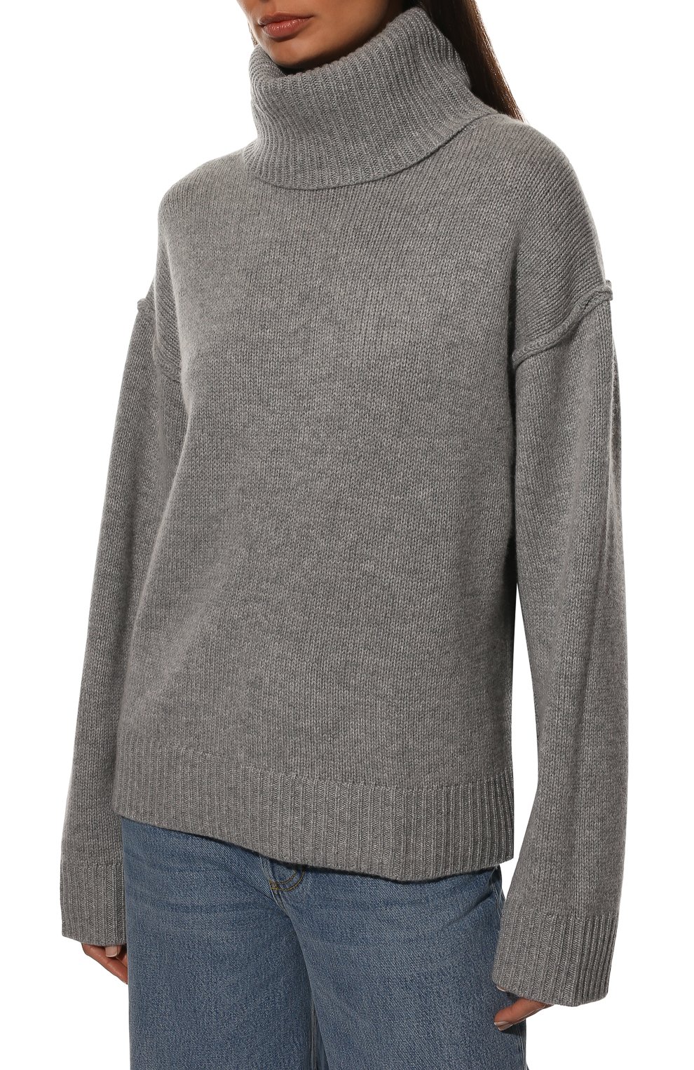 Свитер из шерсти и кашемира ALLUDE, арт. 225/17645, фото 3