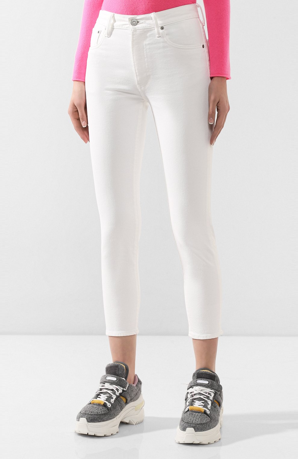 Джинсы MOUSSY белого цвета по цене 25950 руб., арт. 025CAC12-1113, фото 3 Джинсы MOUSSY, арт. 025CAC12-1113, фото 3