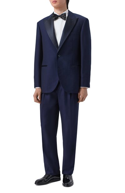 Мужской смокинг из шелка и шерсти BRUNELLO CUCINELLI, арт. MY480AS19