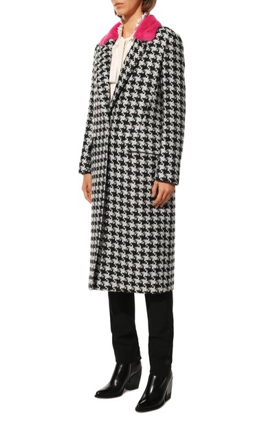 Пальто из шерсти и кашемира SEVEN LAB, арт. CMARF tw pepita, фото 3