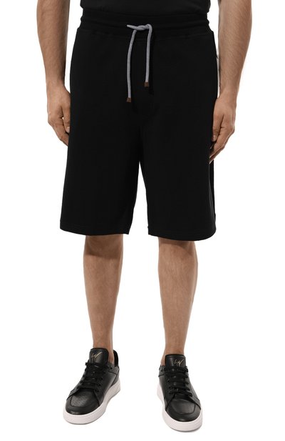 Хлопковые шорты BRUNELLO CUCINELLI, арт. M0T353242G, фото 3