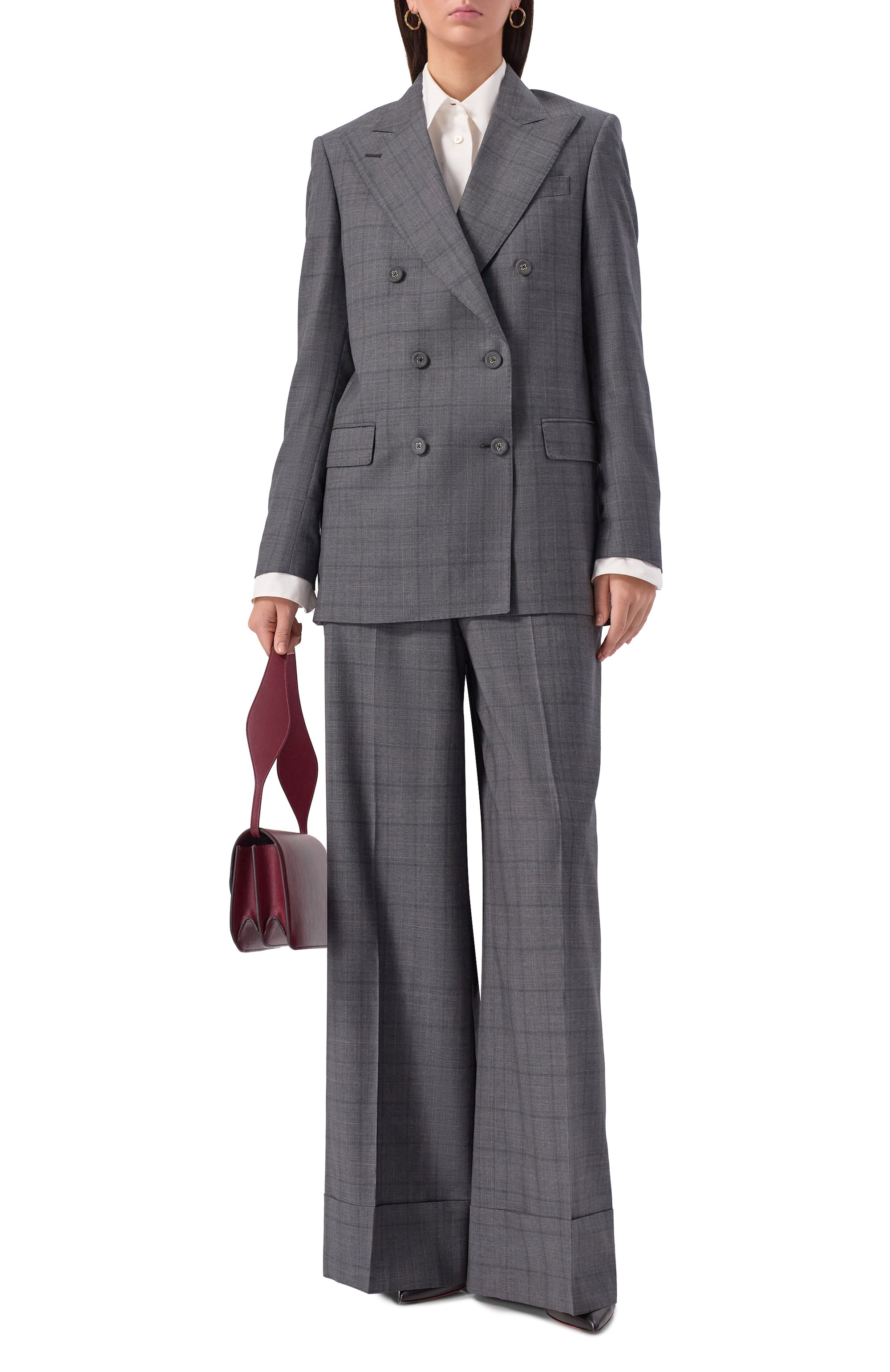 Шерстяные брюки OFFICINE GENERALE, арт. W25WTLG450, фото 2