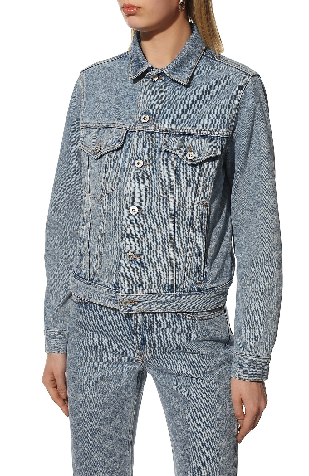 Джинсовая куртка OFF-WHITE, арт. 0WYE012S22DEN002, фото 3