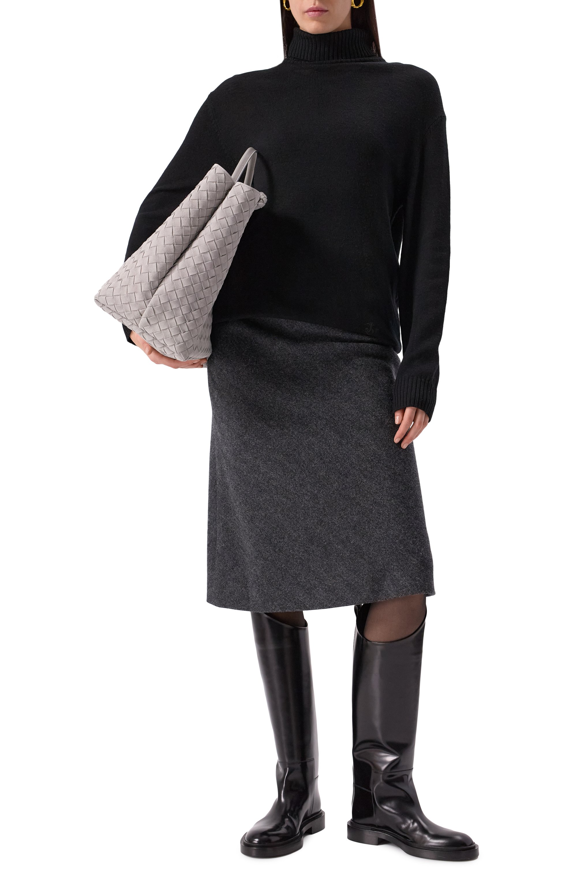 Шерстяная юбка MAISON MARGIELA, арт. SI0MA0001/S53338, фото 2