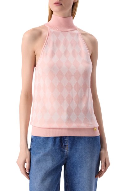 Топ из шерсти и вискозы BALMAIN, арт. DF1AE090/KG62, фото 3