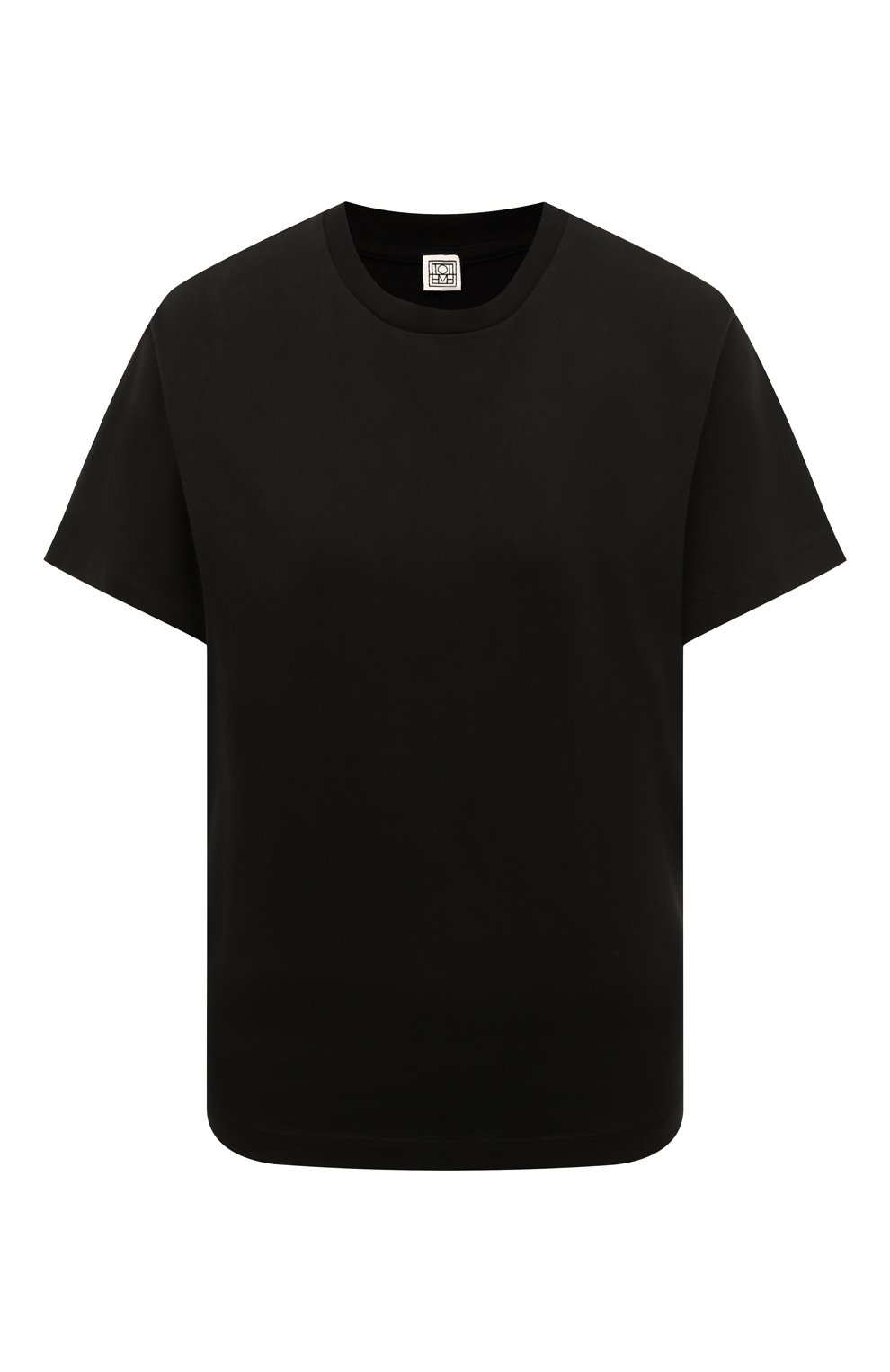 Хлопковая футболка TOTEME, арт. 243-WRT0344-FB0092, фото 1