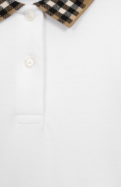 Хлопковое платье BURBERRY, арт. 8105586, фото 3