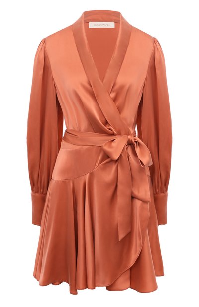 Женское атласное платье ZIMMERMANN, арт. 8067DRS24
