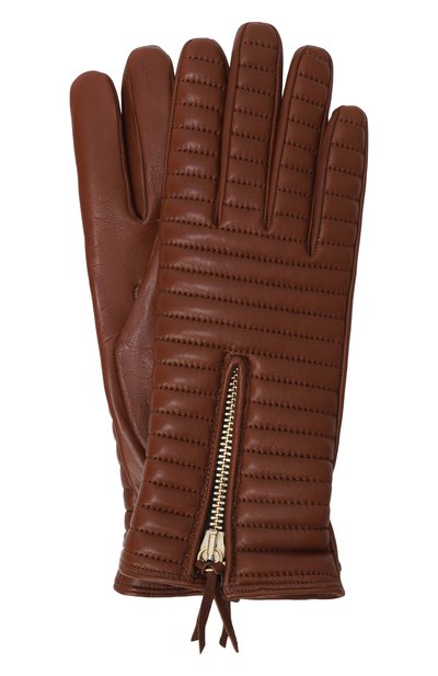 Женские кожаные перчатки KITON, арт. D58905K0533F07