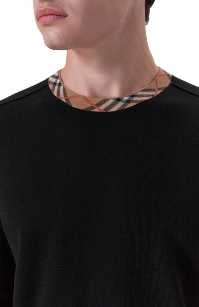 Шерстяной джемпер BURBERRY, арт. 8112148, фото 5