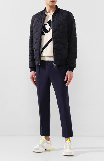 Пуховый бомбер borely MONCLER, арт. F1-091-1A503-00-53132, фото 2