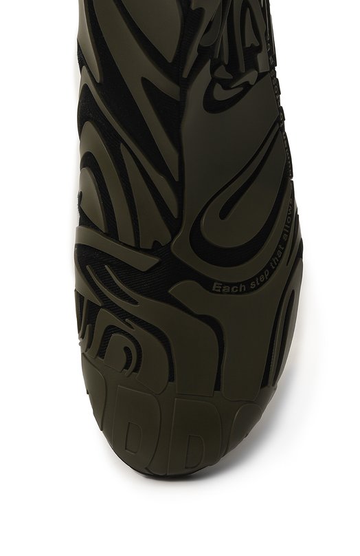 Комбинированные сапоги RBRSL Хаки, фото 6