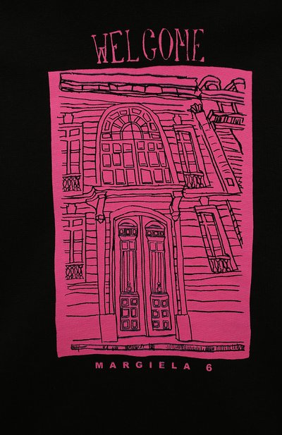 Хлопковое худи MM6, арт. M60687/MM006, фото 3